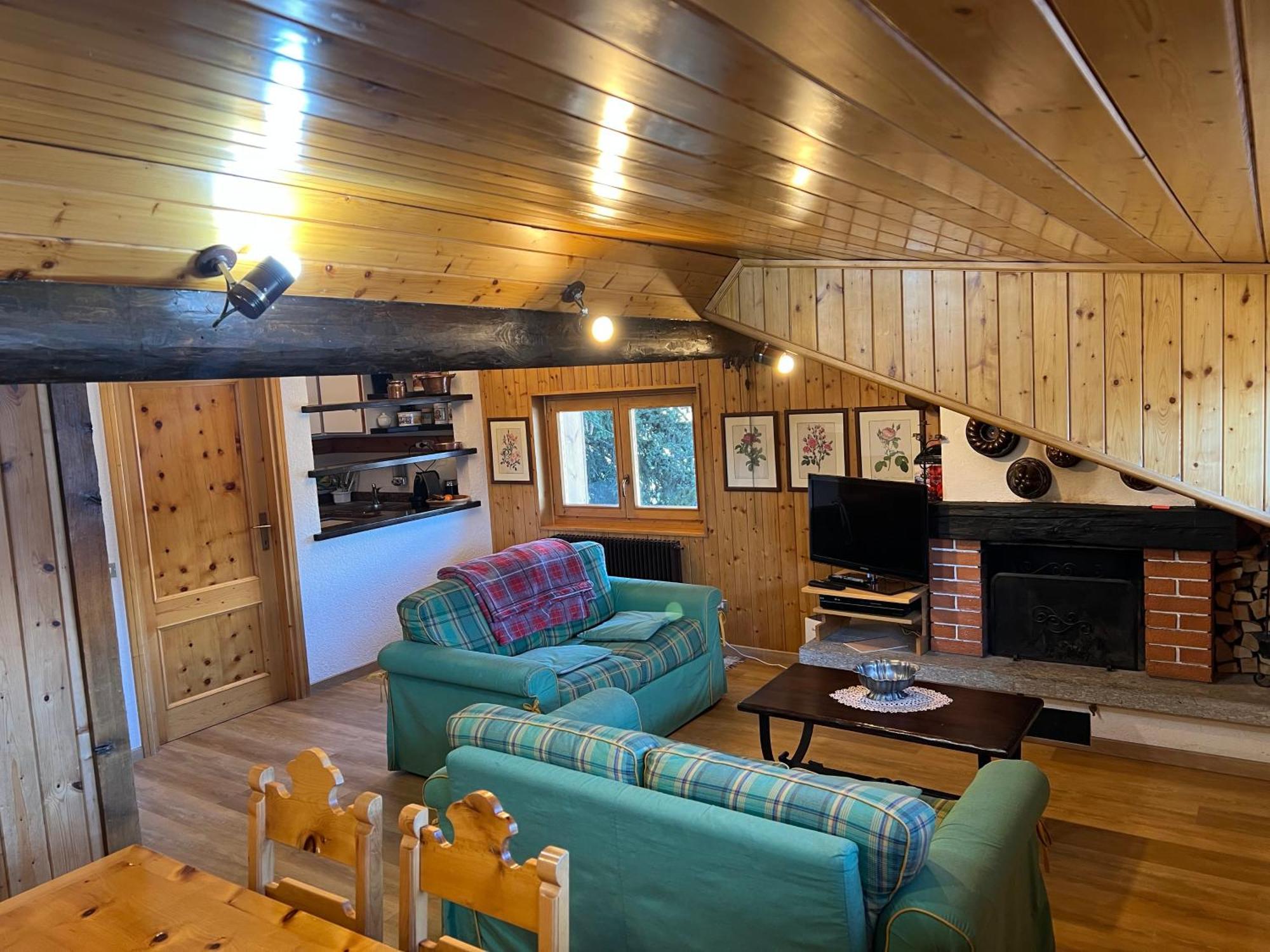 Chalet Apartment Gran Zebru Oga Exteriör bild
